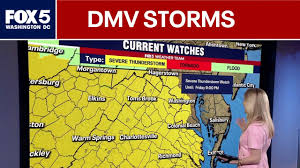 DC Weather: Severe Thunderstorm Watch for DMV Friday
