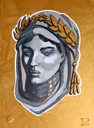 Golden Empress Painting by Luis Pastor