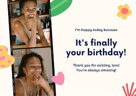 It stores a range of amazing templates to help you create birthday cards, greeting cards, invitation cards and so on. Free Custom Printable Birthday Card Templates Canva