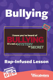 This National Bullying Prevention Month Teach Students Anti Bullying Messages With Flocabulary S Bullying Bullying Lessons Life Skills Lessons Bullying Facts