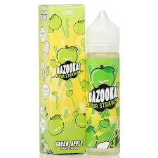 Bazooka sour straws strawberry ejuice description stuff your face with the warm and refreshing flavor of sunkissed strawberries, only to taste the sharp slap of sour sugar in the exhale! Bazooka Sour Straws Apple 60ml 6mg Vape Bazaar