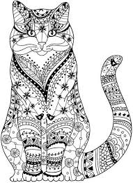 Image Result For Cat Mandala Coloring Pages Animal Coloring Pages Cat Coloring Page Coloring Pages