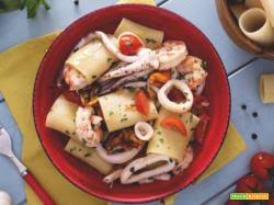 Paccheri con carciofi alla carbonara. Paccheri Con Carciofi Alla Carbonara Ricetta Trovaricetta Com