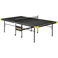 Table Tennis Table Tournament Black Top With Net Game Play Family Outdoor Indoor Table Tennis Ping Pong Table Ping Pong