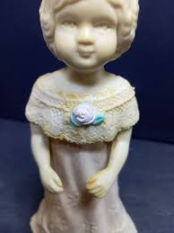 ❤️Avon Sentimental Doll Adorable Abigail Sweet Honesty Cologne Off-White  Bottle