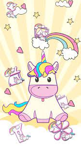 Kumpulan gambar unicorn lucu dan imut cocok untuk di jadikan. Cute Rainbow Unicorn Theme For Android Apk Download