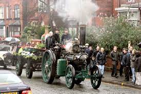 Howarths Funeral Services Fred Dibnah S Funeral Traction Engine Cool Photos Fred