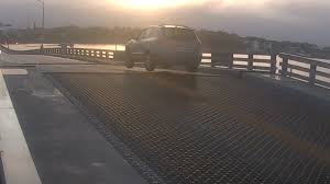 Suv Driver Jumps A Rising Drawbridge In Florida Watch Video The New York Times