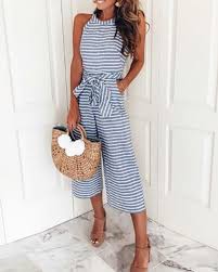 Black And White Striped Jumpsuit With Jacket 100 Best Fall Fashion Grunge Look Inspiratiom Boots Rips Top Black Denim Jacket Falloutfits Skirtoutfits Winter Casual Jumpsuit Fashion Summer Fashion
