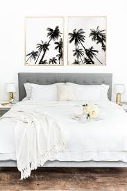 Palm Trees Print Set Of Palm Prints Tropical Poster Palm Etsy In 2020 Tree Bedroom Tropical Bedrooms Bedroom Set