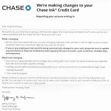 Ink business unlimited® credit card: Chase Ink Plus Mastercard Changing To Ink Plus Visa