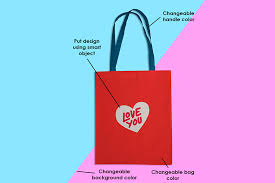 Download Free Tote Bag Mockup Psd Template Ltheme