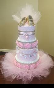 Pink And Gold Diaper Cake Tutus And Tiaras Baby Shower Gold Michael Kors Baby Shoes Created B Baby Girl Diaper Cake Tutu Baby Shower Baby Shower Princess
