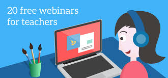 20 Free Webinars For Teachers Free Webinar Professional Development For Teachers Webinar