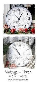 Kreativzauber Bastelblog Mit Vielen Vorlagen Anleitungen Und Ideen Kreative Bastelvorlagen Anleitungen Uhr Selber Basteln Uhren Selber Machen Basteln