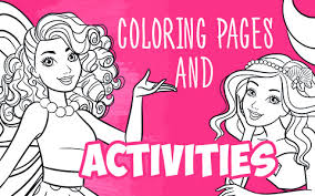 Free barbie coloring pages, we have 281 barbie printable coloring pages for kids to download Barbie Coloring Pages Youloveit Com