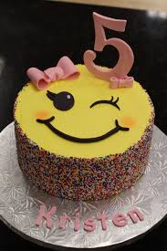 A Little Cake Custom Birthday Cakes Wedding Cakes Nj Nyc Ct Emoji Birthday Cake Birthday Cake For Him Sprinkles Birthday Cake