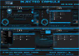 Injected Capsule For Windows 7 Pc Themes Free Windows 7 Visual Styles Windowblinds Miscellaneous Themes Do Desktop Themes Theme Blur Background Photography