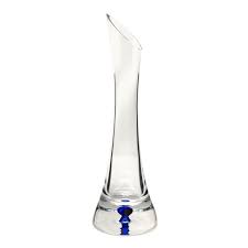 Vase Soliflore Cristal Bleu Nuit Vessiere Cristaux En 2020 Cristaux Bleus Bleu Nuit Cristaux