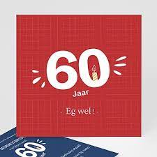 Meerderjarig Uitnodigingen Verjaardag 60 Jaar Eg Wel Eerste Proefdruk Gratis Zokaartjes