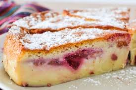 Recette De Gateau Magique Framboise Recette Recette Gateau Magique Gateau Magique Framboise Desserts Francais