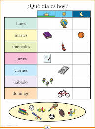Spanish Days Of The Week Poster Teaching Posters Learning Spanish Learning Italian