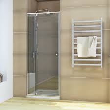 Shower screen door hinges * regency * 1 set of top & bottom hinges as per photo * durable plastic * black or white hole centres 34mmpin diameter 9.5mmpiece length 56mmpiece thickness 13mmno screws or rivets. Elegant Semi Frameless Shower Enclosure Pivot Door Rail Adjustable Fits 1000 1100mm Shower Screen Wall To Wall Amazon Com Au Home Improvement