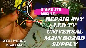 New super 5 wire lcd power supply board universal power module ca. Pin On Led Lcd Tv Repairing