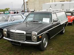 Mercedes 240 D W115 Corbillard Pilato 1968 1976 Autos Croisees