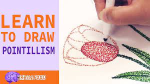 Learn To Draw In The Style Of Pointillism - Youtube