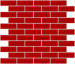 12x12 red dot mosaic tile, full sheet by susan jablon $40.82 /sq ft. Susan Jablon Mosaics 1 Inch Red Recycled Glass Tile Building Materials Building Supplies Westmead Is Edu Ph