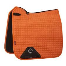 Lemieux Prosport Suede Dressage Saddle Cloth In Tangerine Numnah Saddlecloth Dressage Dressagenumnah Horse Riding Clothes Saddle Pads Dressage Saddle Pad