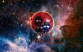 Rick y morty retrowave synthwave. Rick And Morty Outer Space Wallpapers Wallpaper Cave