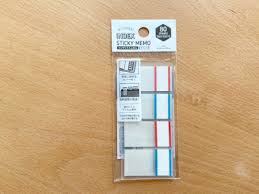 セリア】収納にも使える！シンプルで可愛いインデックスフィルム付箋 | 子3人ワーママのスッキリ心地いい暮らし