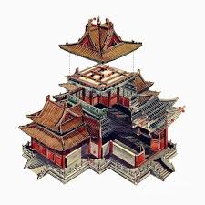 這位台灣人用剖視圖畫的中國古建築 美得讓人驚艷 china architecture ancient chinese architecture chinese architecture