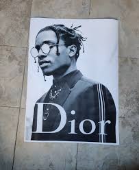 Buy 2 get 1 free! Dior Asap Rocky Dior Poster Pack X3