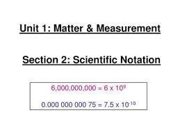 Scientific notation converter online that makes conversion between decimal and scientific numbers easy. Scientific Notation Ppt Download