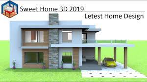 Sweet home 3d is an easy to learn interior design application that helps you draw the plan of your house in 2d, arrange furniture on it and visit the results in 3d. 2019 House Design Making In Sweet Home 3d Complete Project Youtube