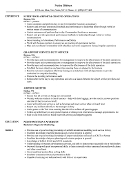 Airport Resume Samples Velvet Jobs