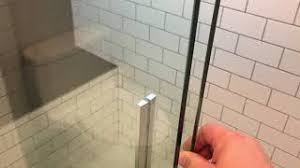 Kohler shower and bath tub doors come in a variety of styles, shapes and sizes. Kohler Levity Semi Frameless Shower Door Youtube