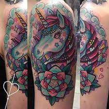 31 Mystical Unicorn Tattoos Tattoo Insider Unicorn Tattoos Tattoos Unicorn Tattoo Designs