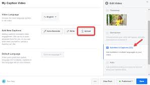 After the downloaded youtube videos is added, click on the post button to upload video and fix how to embed youtube video on facebook. How To Add Captions To Facebook Videos Rev Com Help Center