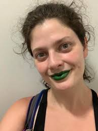 What eye colors to use with candy apple green?