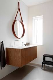 Styleplay Editorial Jpliving Bath Styling Gubi Spejl Snedker Esben Hoyer Vola Armatur Ikea Skammel Photo By Sobys Dekorere Bad Baderom Design Armatur