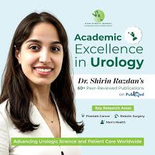 Hot off the press: Dr. Shirin Razdan has successfully published over SIXTY  academic papers in scientific journals covering the gamut of prostate and  kidney cancer, robotics, and penile prosthesis surgery. Click on