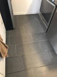 My friend's dog was even trained at a home depot for obedience. Pin By Laura Garner On Bathroom Project Flooring House Flooring Small Bathroom Redo
