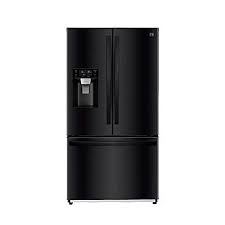 A kenmore refrigerator with bottom freezer. Kenmore 75039 25 5 Cu Ft French Door Refrigerator Black