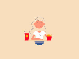 Food animated gifs this is a collection of all the most delicious food gifs from around the web. Girl Eating Motion Design Animation Motion Graphics Design Motion Graphics Animation