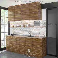 Maybe you would like to learn more about one of these? Kitchen Set Minimalis Hpl Warna Coklat Taman Permata Bintaro 9 Portu Interior