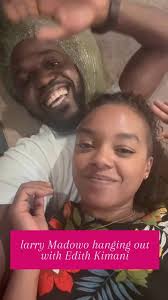 larry Madowo hanging out with Edith Kimani., #larrymadowo #edithkimani  #kenyawaves #kenyancelebrities #celebritygossip